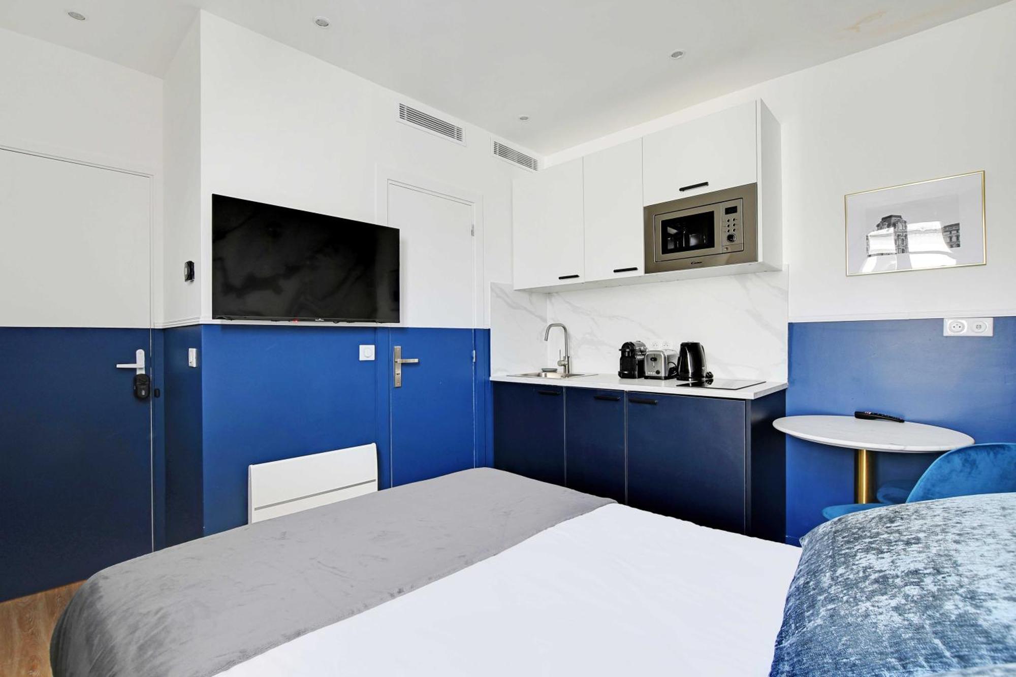 Modern Sutdio For 2 With A-C - Near Montmartre Apartment Париж Екстериор снимка